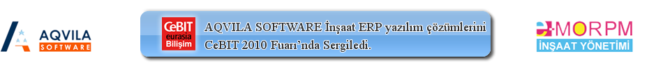 CeBIT Eurasia Bilişim 2009 Fuarında Tüm ERP Yazılımlarımız yoğun ilgi gördü